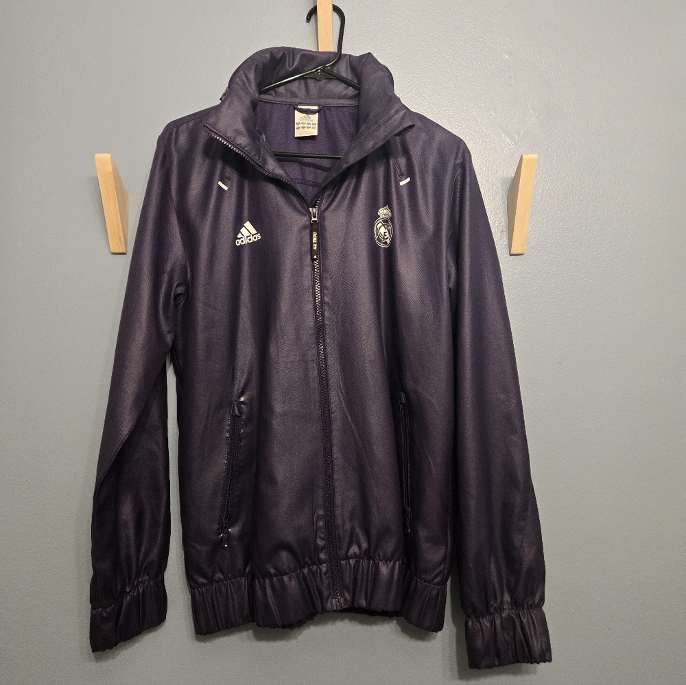 Adidas Real Madrid Deep Purple Jacket